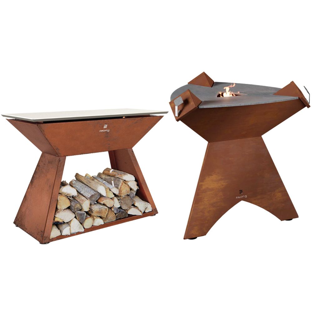 Duo cuisine d'extérieur O-800 (copie) (Corten)